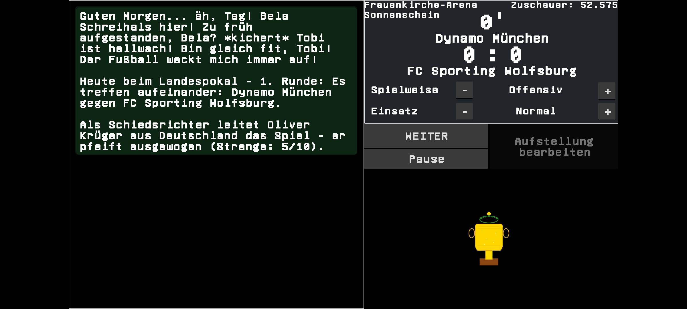 DFB-Pokal Cup Match - Live cup competition match